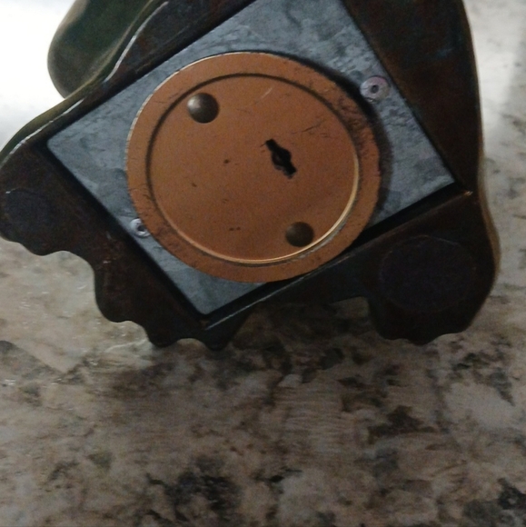 Vintage Lions Club International Lion Figural Brass Coun Bank ca. 1950's - Picture 4 of 5